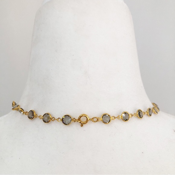 NWOT Vintage Austrian Crystal Necklace 16” - Picture 5 of 5